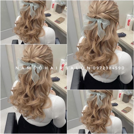 Nhuộm Tóc Top Salon Làm Màu Nâu Trà Sữa Đẹp Giá Rẻ Hoài Đức -Nam Đỗ Hair Salon