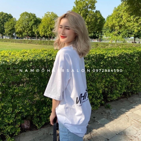 Nhuộm Tóc Top Salon Làm Màu Hồng Trà Sữa Đẹp Giá Rẻ Hoài Đức - Nam Đỗ Hair Salon