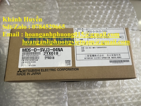 Bộ servo mitsubishi MDS-D-SVJ3-04NA hàng nhập khẩu 100%