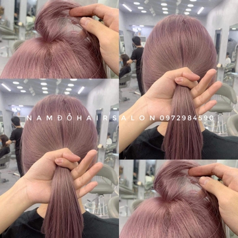 Nhuộm Tóc Top Salon Làm Màu Xanh Dương Đẹp Giá Rẻ Hoài Đức -Nam Đỗ Hair Salon