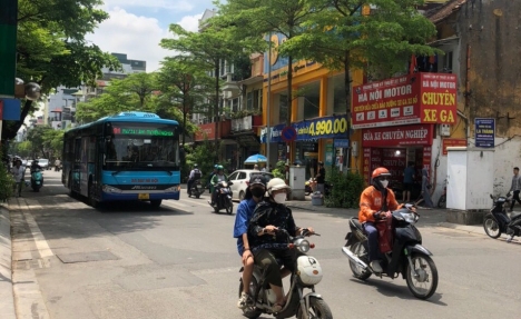 BÁN NHÀ MẶT PHỐ KHÂM THIÊN , ĐỐNG ĐA , HÀ NỘI , DT 90m*2 , 6T , MT 4m , GIÁ 25,5 tỷ ( có thang máy )