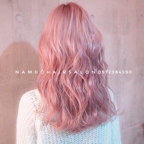 Nhuộm Tóc Làm Màu Tím Khói Đẹp Uy Tín Giá Rẻ Hoài Đức -Nam Đỗ Hair Salon