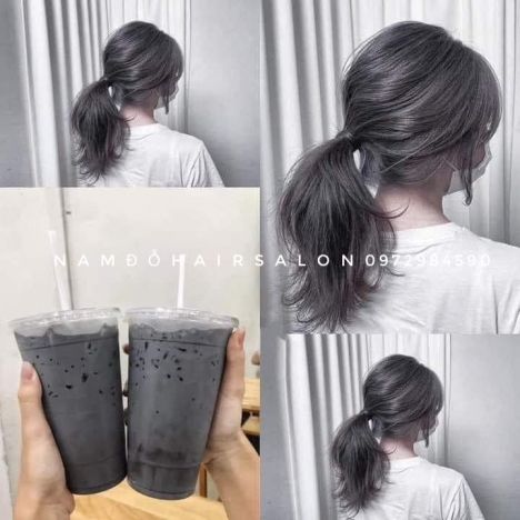 Nhuộm Tóc Top Salon Làm Màu Xám Khói Đẹp Giá Rẻ Hoài Đức -Nam Đỗ Hair Salon