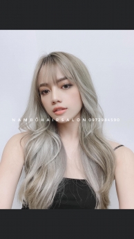 Nhuộm Tóc Top Salon Làm Màu Xám Khói Đẹp Giá Rẻ Hoài Đức -Nam Đỗ Hair Salon