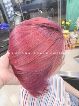 Nhuộm Tóc Top Salon Làm Màu Cam Đẹp Giá Rẻ Hoài Đức -Nam Đỗ Hair Salon