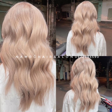 Nhuộm Tóc Top Salon Làm Màu Tím Khói Dẹp Giá Rẻ Hoài Đức- Nam Đỗ Hair Salon