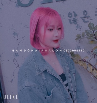 Nhuộm Tóc Top Salon Làm Màu Hồng Trà Sữa Đẹp Giá Rẻ Hoài Đức - Nam Đỗ Hair Salon