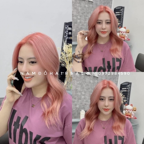 Nhuộm Tóc Top Salon Làm Màu Nâu Trà Sữa Đẹp Giá Rẻ Hoài Đức -Nam Đỗ Hair Salon