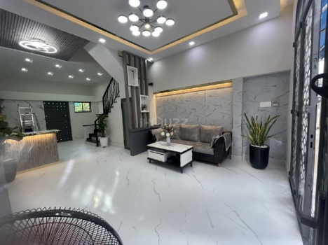 SIÊU PHẨM ĐẸP MÊ LY - TÂN HÒA ĐÔNG, QUẬN 6 - THIẾT KẾ 4 TẦNG 4PN 5WC SÂN THƯỢNG - GIÁ CHỈ NHỈNH 5 TỶ