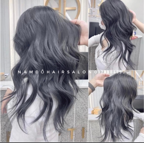 Nhuộm Tóc Top Salon Nhuộm Màu Khói Bạc Uy Tín Giá Rẻ Hoài Đức -Nam Đỗ Hair Salon
