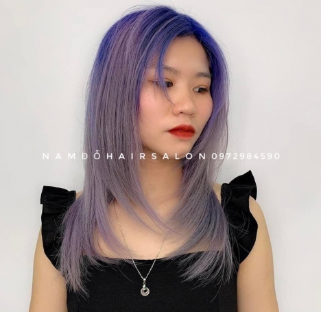 Nhuộm Tóc Salon Làm Màu Hồng Uy Tín Giá Rẻ Hoài Đức -Nam Đỗ Hair Salon
