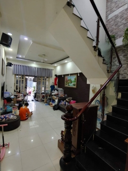 BÌNH TÂN, LK1_6, NHÀ MẶT TIỀN VỬA Ở VỬA KINH DOANH, GẦN LÊ VĂN QUỚI, SỔ NỞ HẬU TÀI LỘC, NHÀ RẤT MỚI