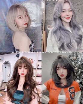 Nhuộm Tóc Top Salon Làm Màu Hồng Trà Sữa Đẹp Uy Tín Giá Rẻ Hoài Đức -Nam Đỗ Hair Salon