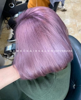 Nhuộm Tóc Top Salon Làm Màu Tím Khói Dẹp Giá Rẻ Hoài Đức- Nam Đỗ Hair Salon