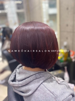 Nhuộm Tóc Top Salon Làm Màu Đỏ Tím Đẹp Uy Tín Giá Rẻ Hoài Đức - Nam Đỗ Hair Salon