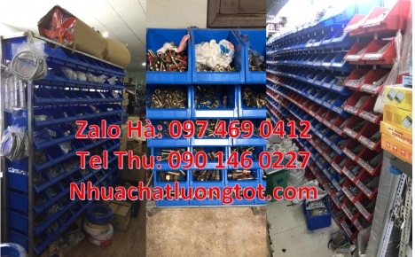 Kệ đựng dụng cụ, hộp đựng đinh tán, Khay nhựa trung, kệ duy tân, thùng nhựa, hộp nhựa đựng linh kiệ