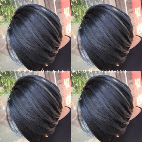 Nhuộm Tóc Salon Làm Màu Xanh Đẹp Uy Tín Giá Rẻ Hoài Đức -Nam Đỗ Hair Salon