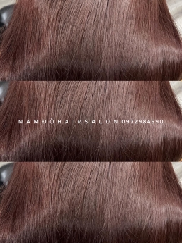 Nhuộm Tóc Top Salon Làm Màu Nâu Đỏ Đẹp Giá Rẻ Hoài Đức -Nam Đỗ Hair Salon