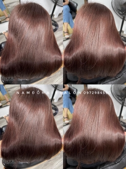 Nhuộm Tóc Top Salon Làm Màu Đỏ Đẹp Giá Rẻ Hoài Đức -Nam Đỗ Hair Salon