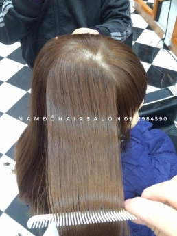 Nhuộm Tóc Top Salon Làm Màu Đỏ Đẹp Giá Rẻ Hoài Đức -Nam Đỗ Hair Salon