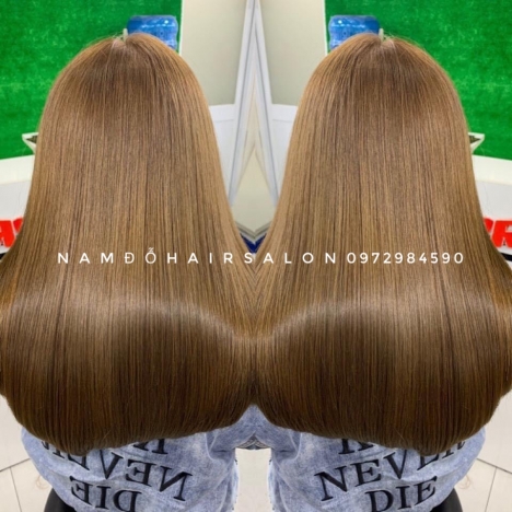 Nhuộm Tóc Top Salon Làm Màu Nâu Trầm Đẹp Giá Rẻ Hoài Đức -Nam Đỗ Hair Salon