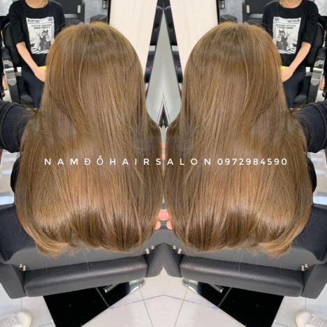 Nhuộm Tóc Top Salon Làm Màu Xanh Đen Đẹp Giá Rẻ Hoài Đức -Nam Đỗ Hair Salon