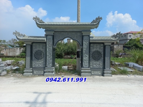 quảng ninh + bán 13 mẫu cổng đá đình chùa đẹp