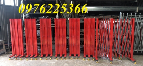 Báo giá hàng rào xếp kéo tay