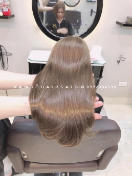 Nhuộm Tóc Top Salon Làm Màu Tím Đỏ Đẹp Giá Rẻ Hoài Đức -Nam Đỗ Hair Salon