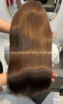 Nhuộm Tóc Top Salon Làm Màu Nâu Vàng Đẹp Giá Rẻ Hoài Đức -Nam Đỗ Hair Salon