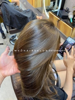 Nhuộm Tóc Top Salon Làm Màu Đồng Vàng Đẹp Giá Rẻ Hoài Đức - Nam Đỗ Hair Salon