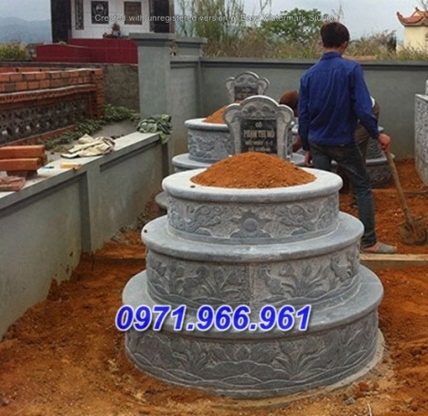 bắc giang + 14 mẫu mộ tròn bằng đá tự nhiên đẹp