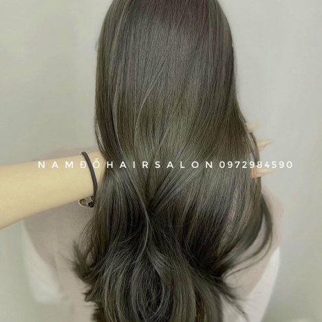 Nhuộm Tóc Top Salon Làm Màu Nâu Khói Đẹp Giá Rẻ Hoài Đức -Nam Đỗ Hair Salon