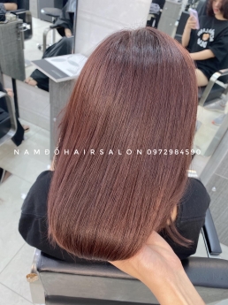 Nhuộm Tóc Top Salon Làm Màu Nâu Socola Đẹp Giá Rẻ Hoài Đức -Nam Đỗ Hair Salon