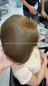 Nhuộm Tóc Top Salon Làm Màu  Vàng Rêu Đẹp Giá Rẻ Hoài Đức -Nam Đỗ Hair Salon