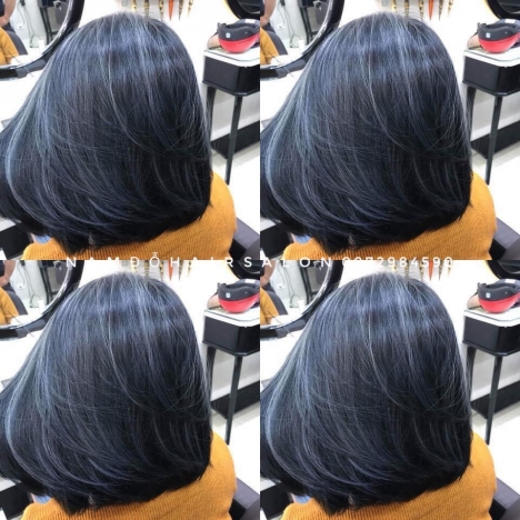 Nhuộm Tóc Salon Làm Màu Xanh Đẹp Uy Tín Giá Rẻ Hoài Đức -Nam Đỗ Hair Salon
