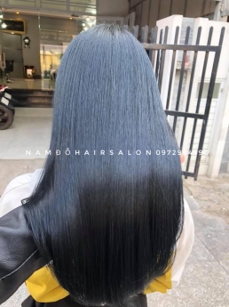 Nhuộm Tóc Top Salon Làm Màu Xanh Đen Đẹp Uy Tín Giá Rẻ Hoài Đức -Nam Đỗ Hair Salon
