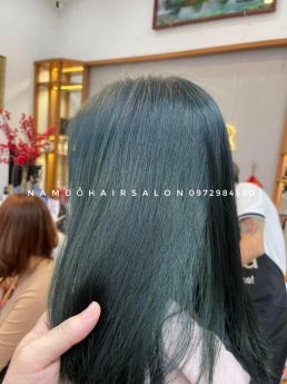 Nhuộm Tóc Top Salon Làm Màu Nâu Rêu Đẹp Uy Tín Giá Rẻ Hoài Đức -Nam Đỗ Hair Salon