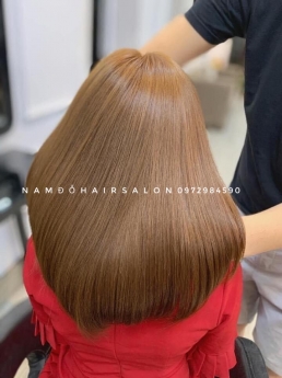 Nhuộm Tóc Top Salon Làm Màu Rêu Khói Trầm Đẹp Giá Rẻ Hoài Đức -Nam Đỗ Hair Salon