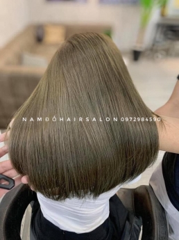 Nhuộm Tóc Top Salon Làm Màu Rêu Khói Trầm Đẹp Giá Rẻ Hoài Đức -Nam Đỗ Hair Salon