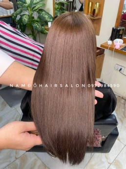 Nhuộm Tóc Top Salon Làm Màu Xanh Rêu Đẹp Giá Rẻ Hoài Đức -Nam Đỗ Hair Salon