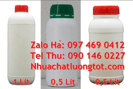 Chai 100ml màu trong  Chai nhựa vuông 500ml đựng axit Chai nhựa 50ml 30ml đựng thuốc diệt nấm, Cha
