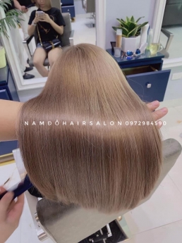 Nhuộm Tóc Top Salon Làm Màu Xanh Đen Đẹp Uy Tín Giá Rẻ Hoài Đức -Nam Đỗ Hair Salon