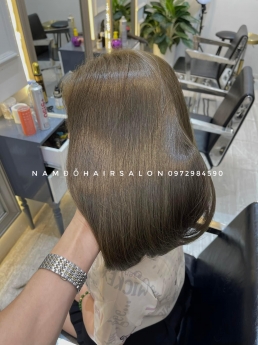 Nhuộm Tóc Top Salon Làm Màu Nâu Vàng Đẹp Giá Rẻ Hoài Đức -Nam Đỗ Hair Salon