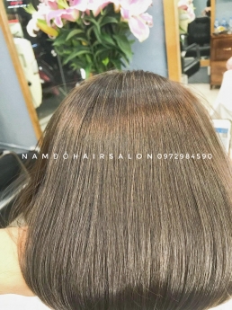 Nhuộm Tóc Salon Làm Màu Nâu Lạnh Đẹp Giá Rẻ Hoài Đức -Nam Đỗ Hair Salon
