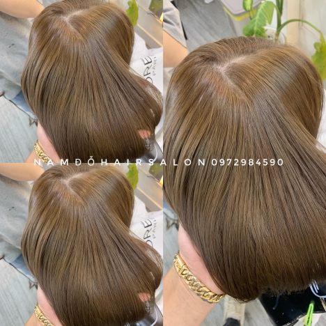 Nhuộm Tóc Top Salon Làm Màu Nâu Socola Đẹp Giá Rẻ Hoài Đức -Nam Đỗ Hair Salon