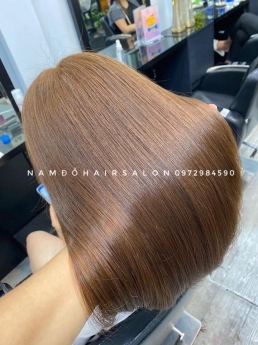 Nhuộm Tóc Top Salon Làm Màu Nâu Trầm Đẹp Giá Rẻ Hoài Đức -Nam Đỗ Hair Salon