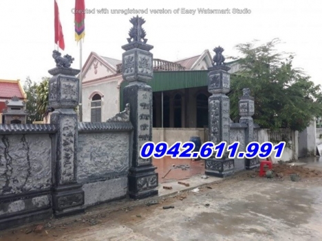 quảng ninh + bán 13 mẫu cổng đá đình chùa đẹp