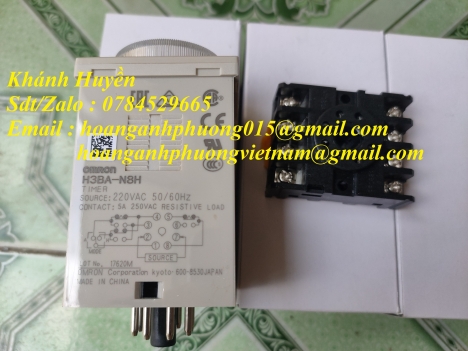 Bộ đặt thời gian H3BA-N8H AC220V | Omron | 100% hàng nhập khẩu
