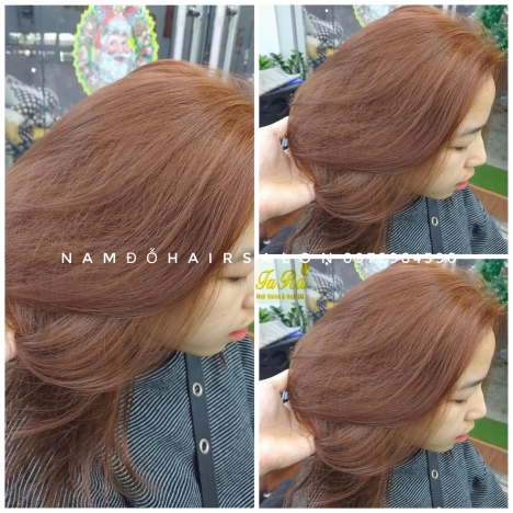 Nhuộm Tóc Top Salon Làm Màu Nâu Tây Đẹp Giá Rẻ Hoài Đức -Nam Đỗ Hair Salon